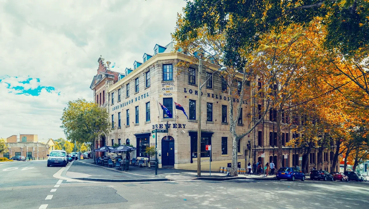 Photo of The Lord Nelson Brewery Hotel, one of the top bars in The Rocks