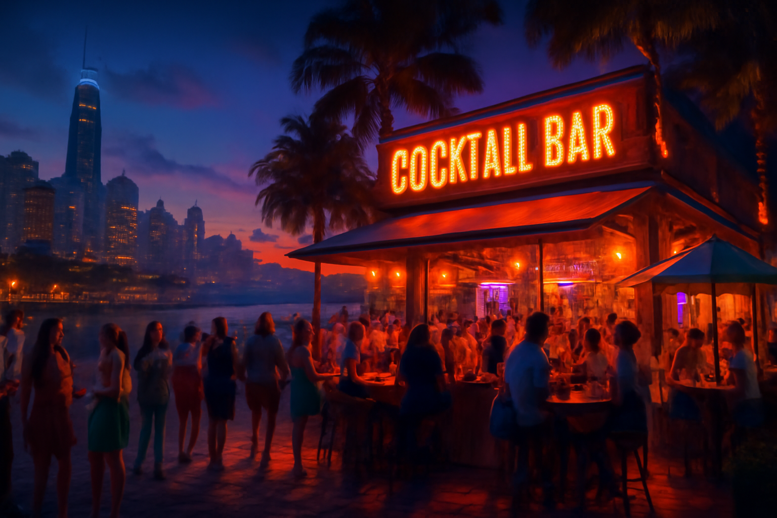 Darling Harbour Cocktail Bar Pub Crawl