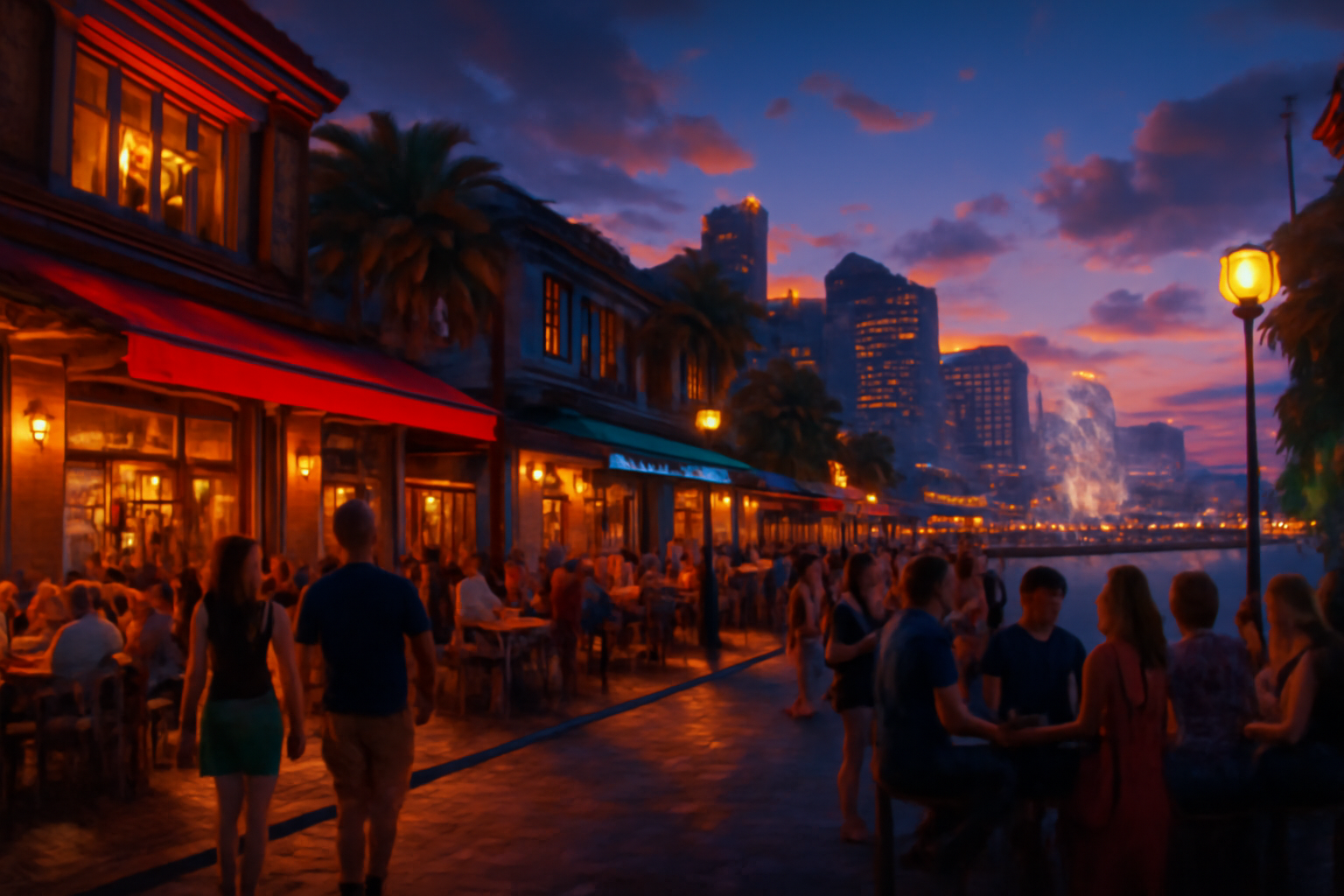 Darling Harbour Restaurant Crawl