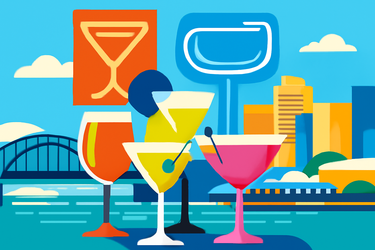 Darling Harbour Restaurant Crawl: Fine Dining & Cocktails