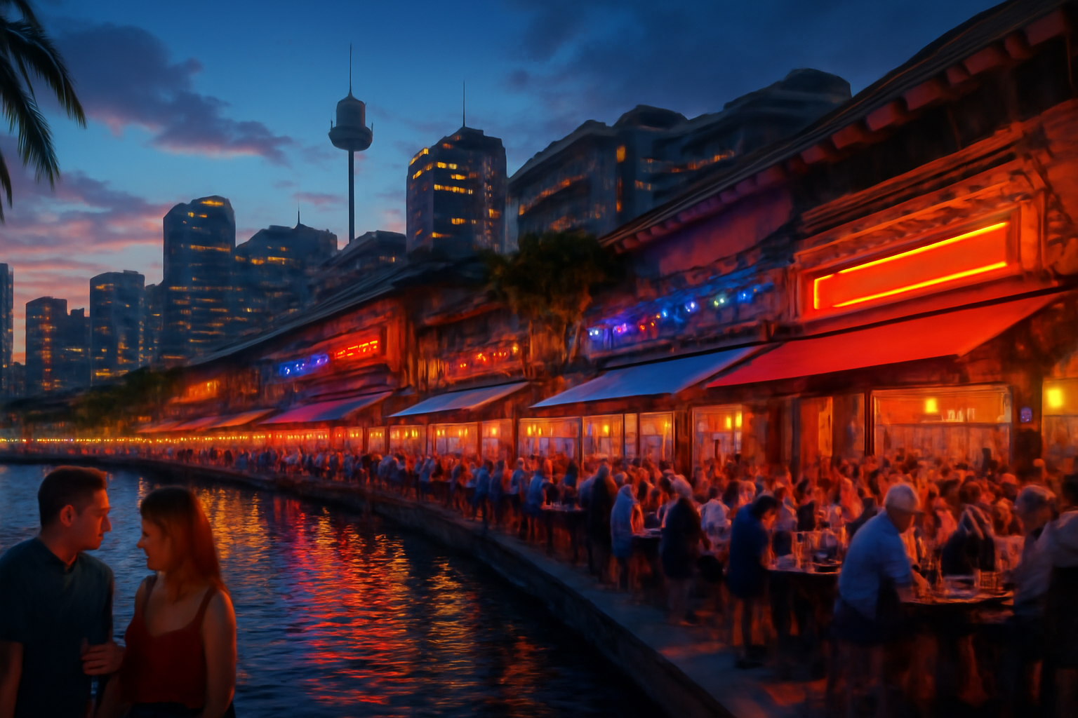 Darling Harbour Restaurant Crawl: Seafood to Sushi