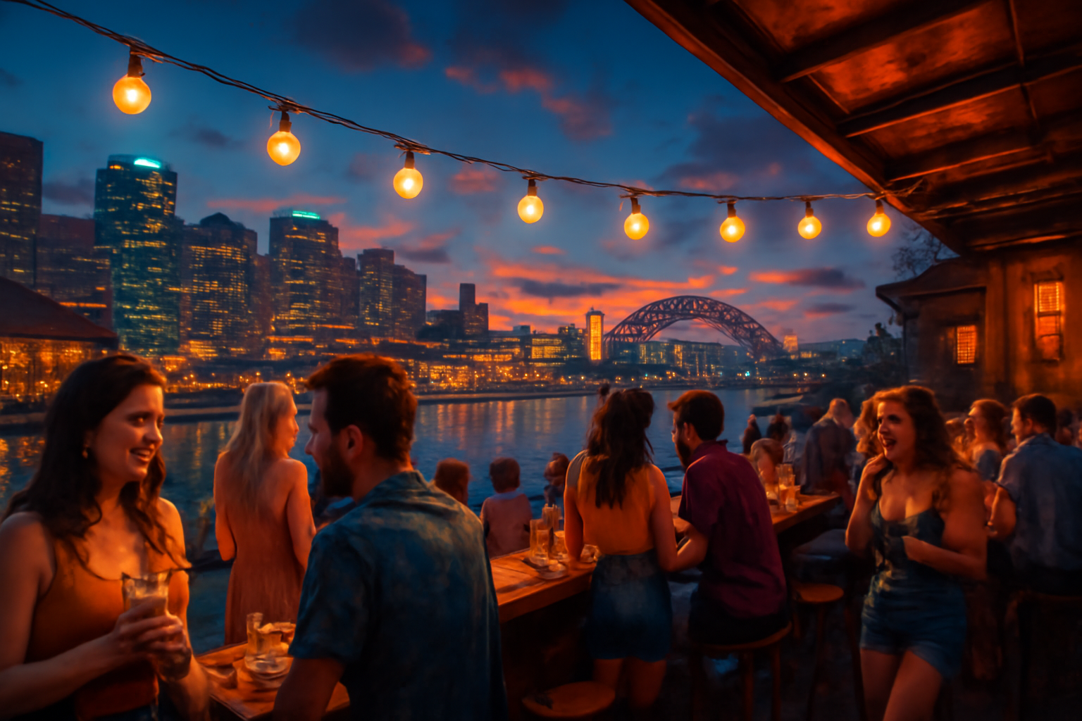 Darling Harbour Rooftop Pub Crawl