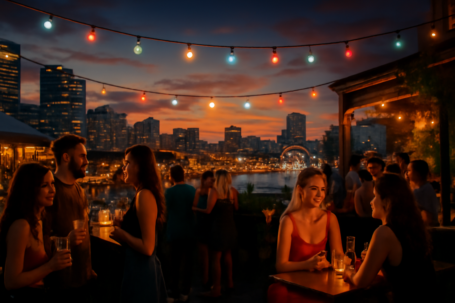 Darling Harbour Rooftop Pub Crawl: Craft Beers & Wood-Fired Pizza
