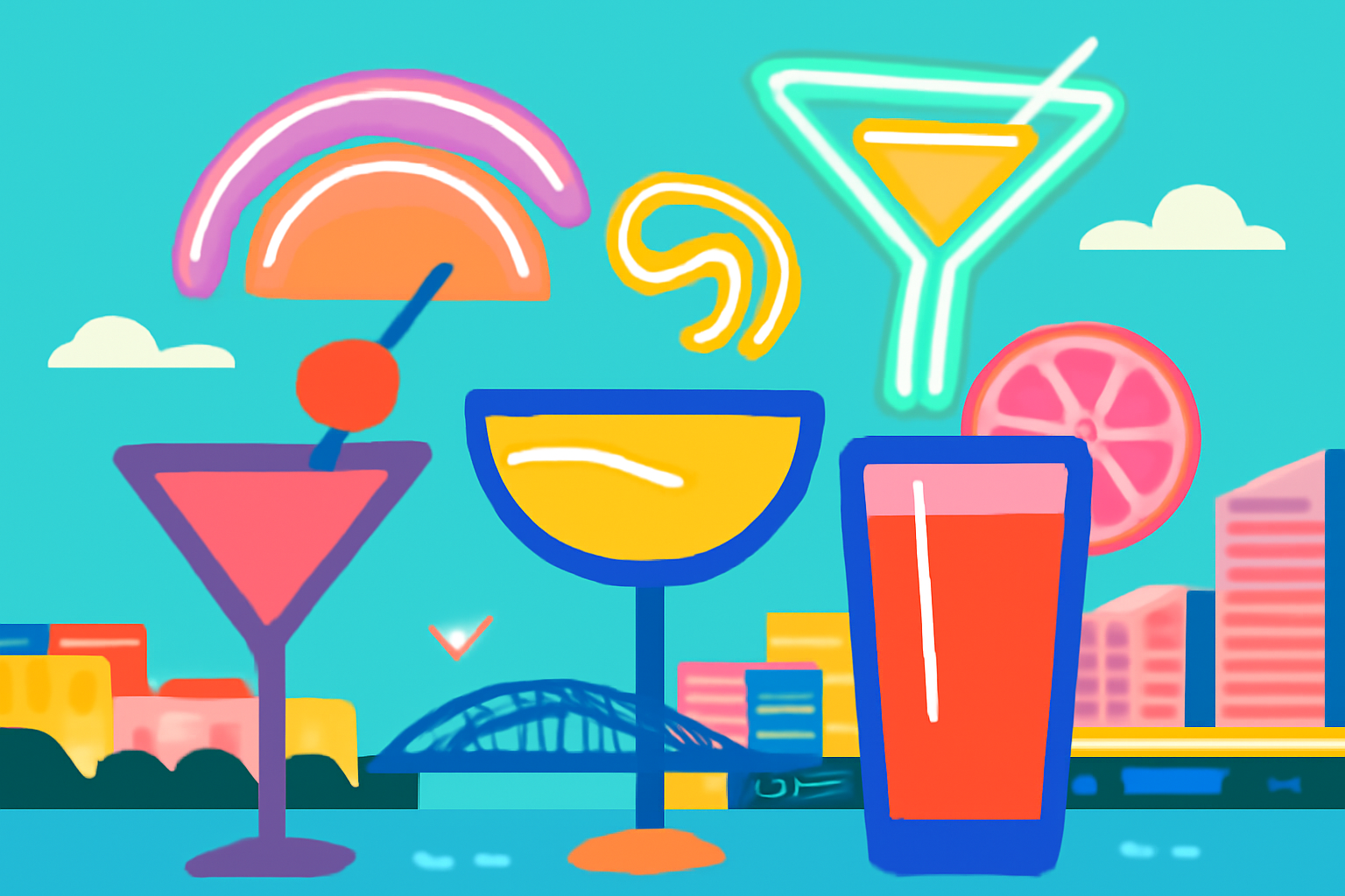 Darling Harbour Rooftop Pub Crawl Extravaganza