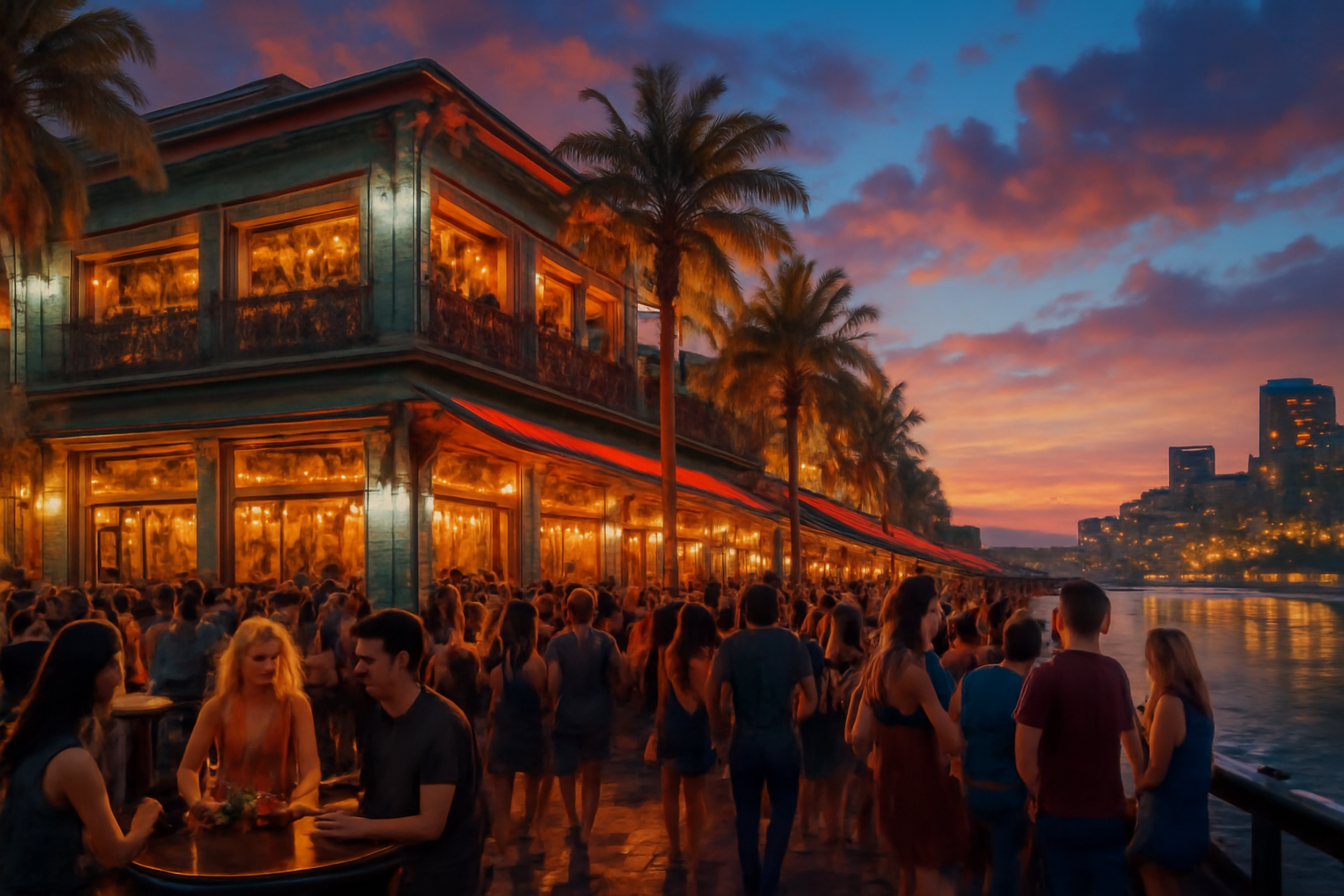 Darling Harbour Upscale Restaurant Crawl