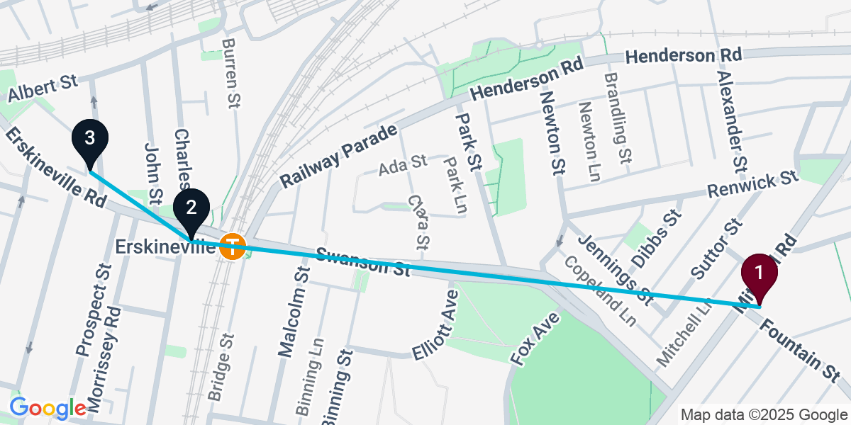 Map for Darling Harbour Restaurant Crawl