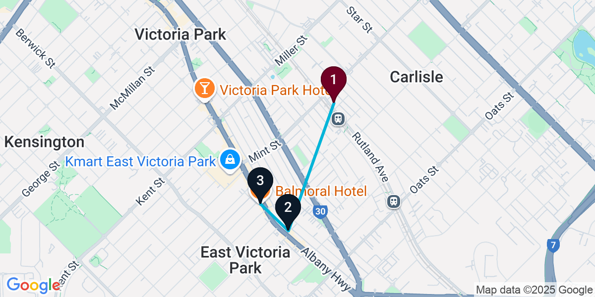 Map for Compact Carlisle Pub Crawl